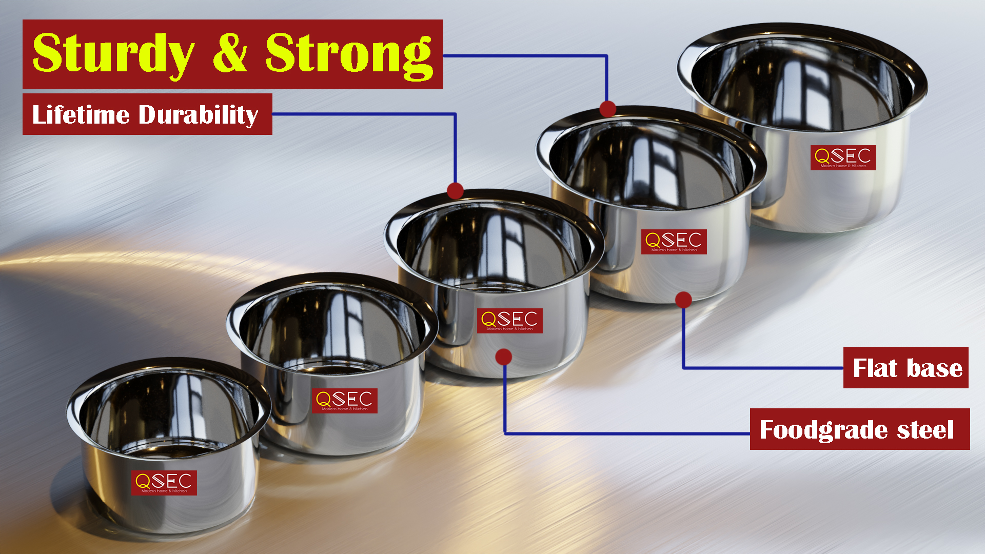 Stainless Steel Bowl Set