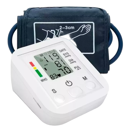 Tensiómetro Digital De Brazo USB Recargable y de batería con VOZ