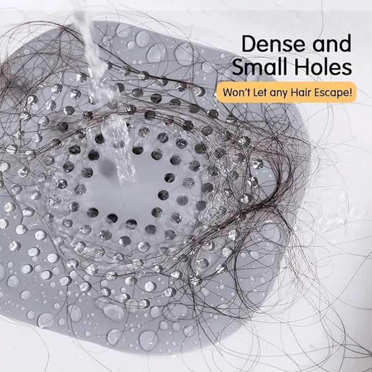 Protector Drenaje De Silicona Para Duchas Fregadero Baños