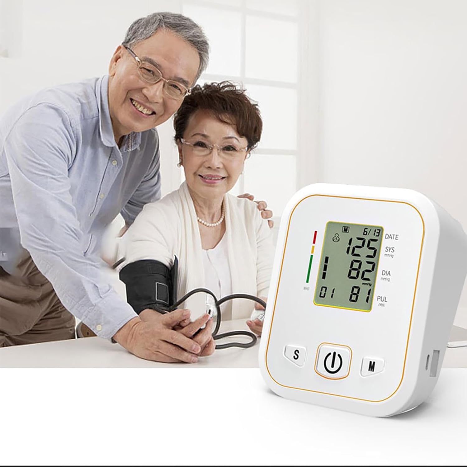 Tensiómetro Digital De Brazo Recargable Con VOZ de Calidad