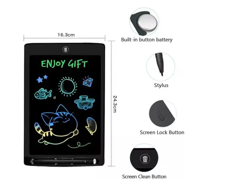 Pizarra Mágica Digital Lcd Tablet De 8.5 Pulgadas