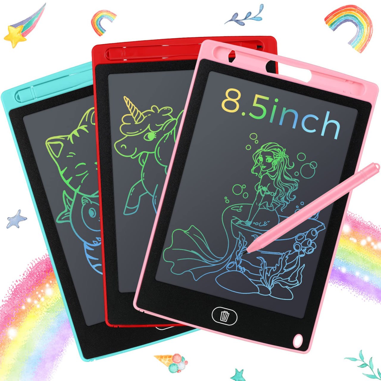 Pizarra Mágica Digital Lcd Tablet De 8.5 Pulgadas