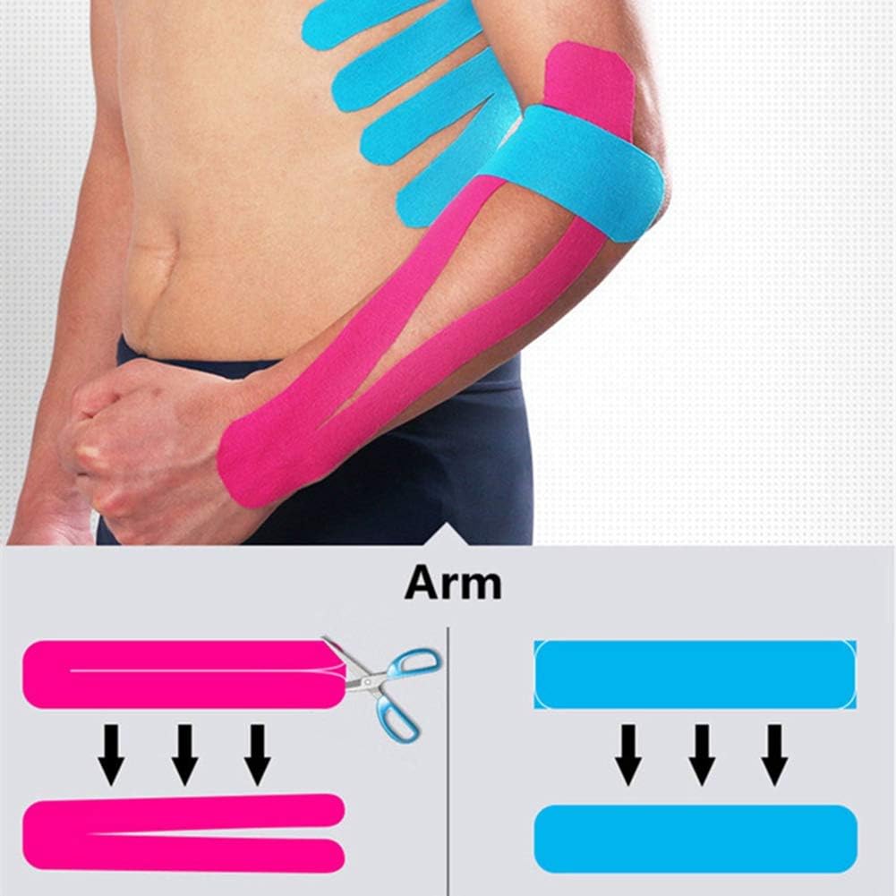 Cintas Vendas Banda Kinesiológicas Fitness Kinesiotape Rollo