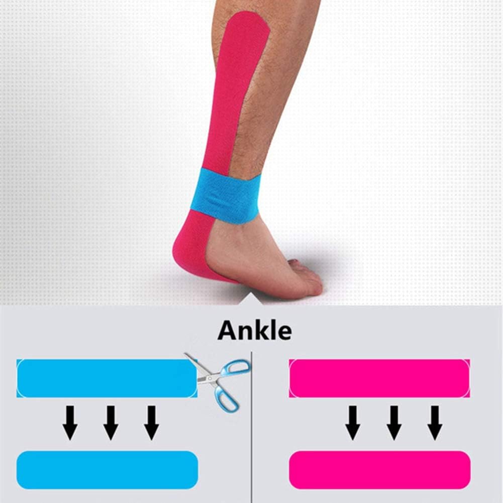 Cintas Vendas Banda Kinesiológicas Fitness Kinesiotape Rollo