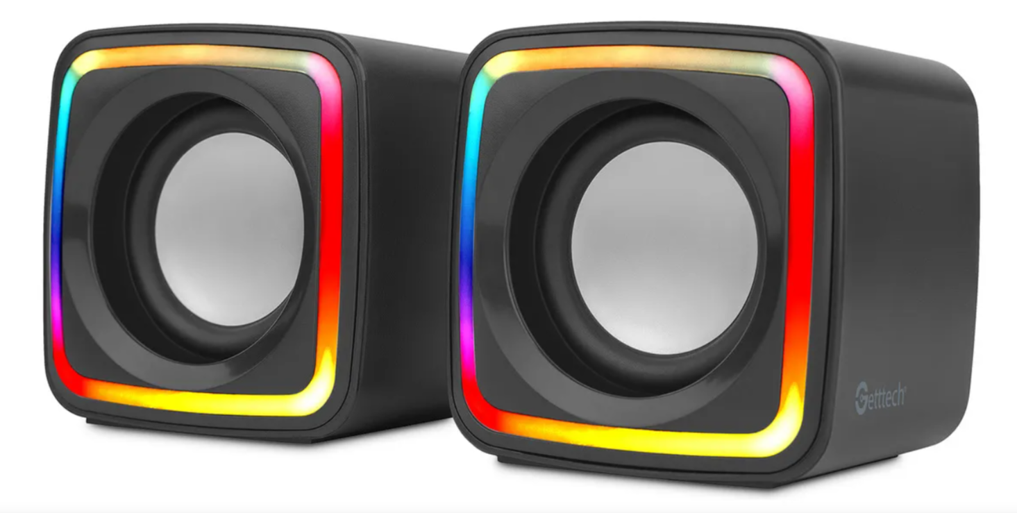 Corneta Bocina Altavoces Rgb Multimedia Para Pc Laptop Teléfono 