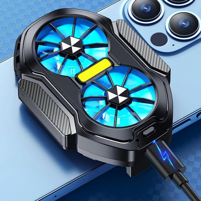 Mini Fan Cooler Gaming Enfriador Para Telefono 2 Velocidades Fs01