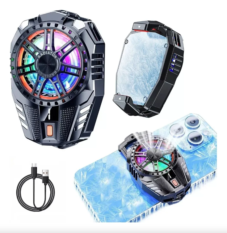 Mini Fan Cooler Gaming Enfriador Para Telefono 3 Velocidades X119A