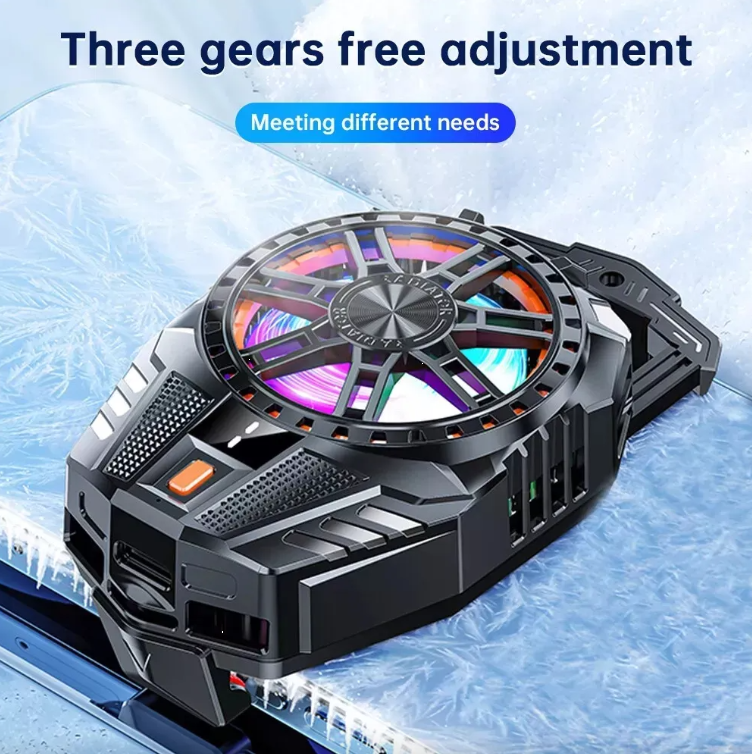 Mini Fan Cooler Gaming Enfriador Para Telefono 3 Velocidades X119A