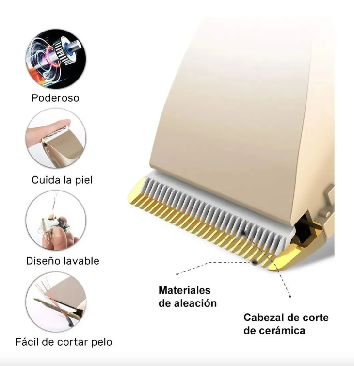 Maquina De Afeitar Perros Gatos Mascotas o Cabello Recargable