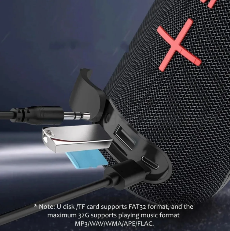 Corneta Altavoz Portatil Bluetooth Inalambrico Recargable Usb T&G TG384 Mini