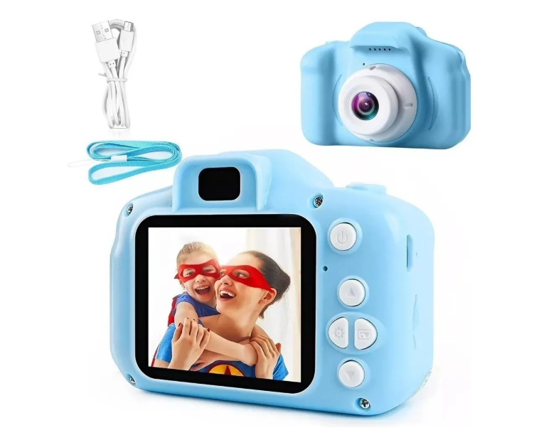 Camara Digital Recargable Para Niños Fotos Videos Juegos