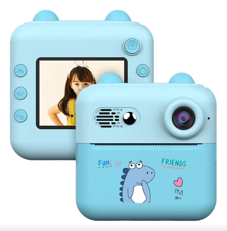 Camara Impresora Digital Instantánea Para Niños HD Con Juegos