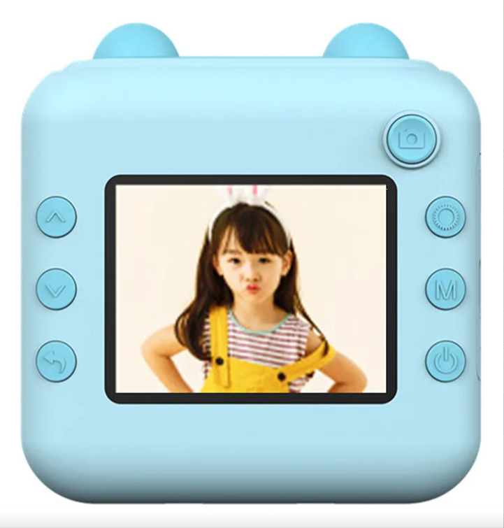 Camara Impresora Digital Instantánea Para Niños HD Con Juegos