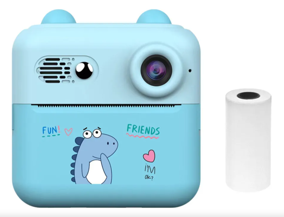 Camara Impresora Digital Instantánea Para Niños HD Con Juegos