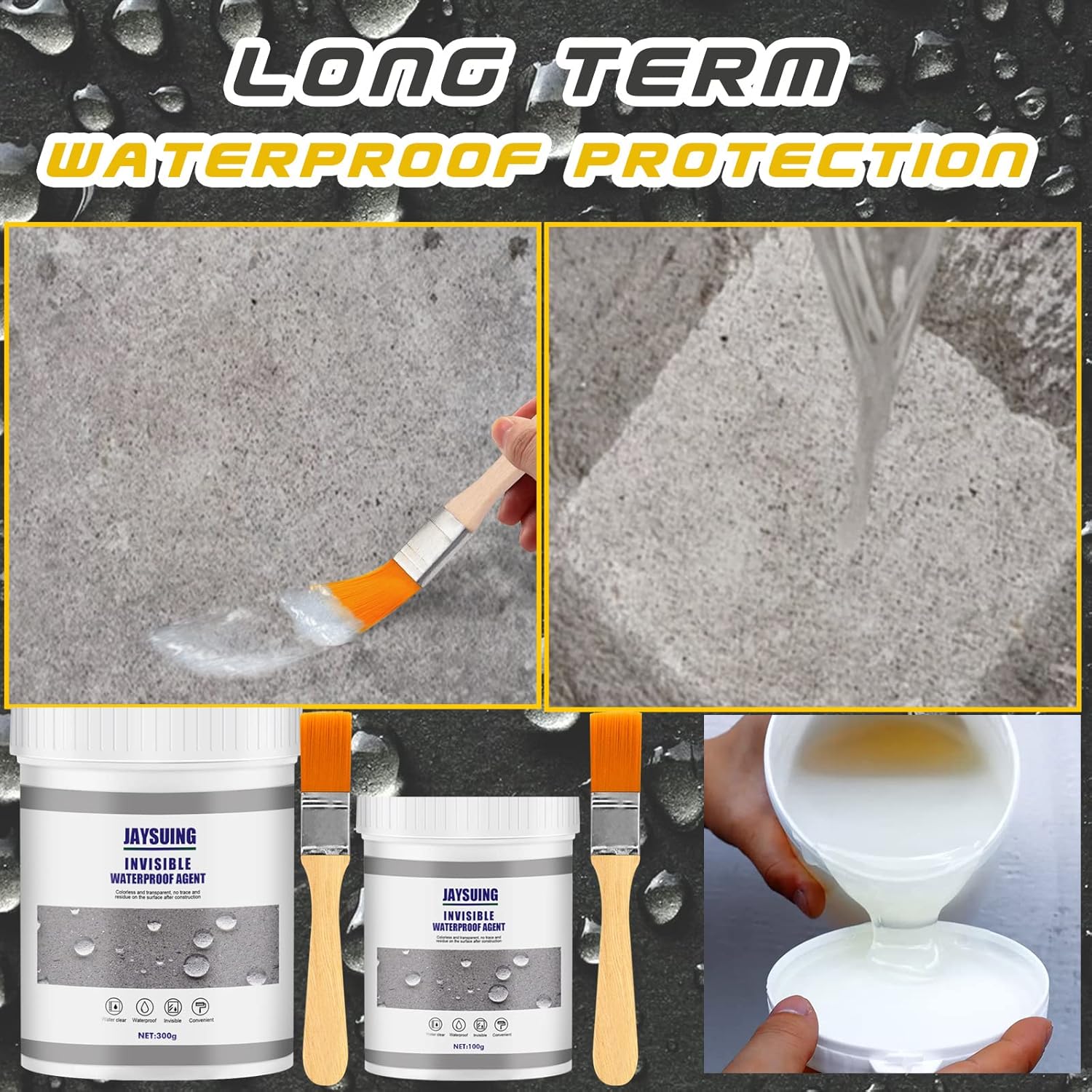 Agente Sellador Impermeabilizante Transparente 300gr