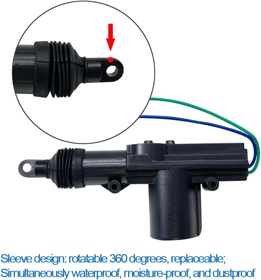 Solenoide Carro Universal Seguros Eléctricos Puerta 2 Cables