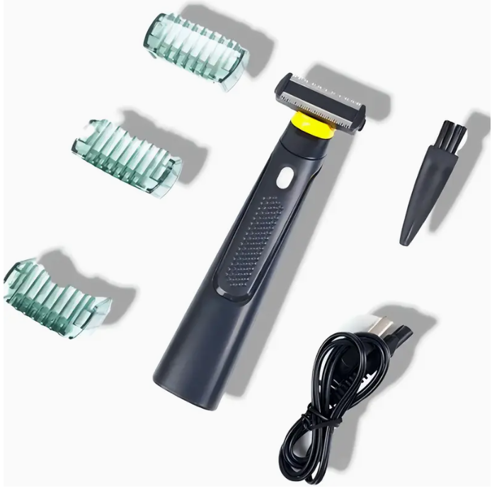 Maquina De Afeitar Prestobarba Eléctrica Recargable con Luz