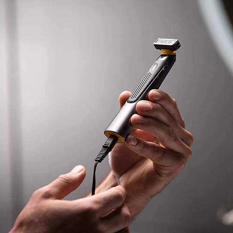 Maquina De Afeitar Prestobarba Eléctrica Recargable con Luz