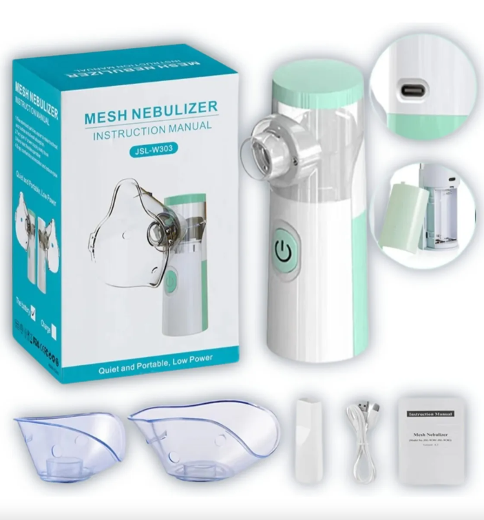 Nebulizador Portátil Recargable Adulto Y Pediátrico Incluye USB