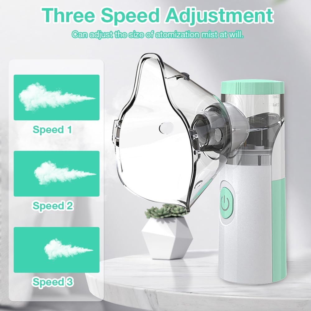 Nebulizador Portátil  Recargable Adulto Y Pediátrico Incluye USB