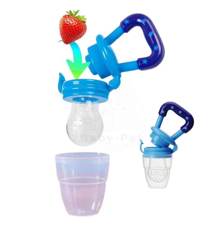 Chupón Silicon mordedor de frutas Alimentador para bebe