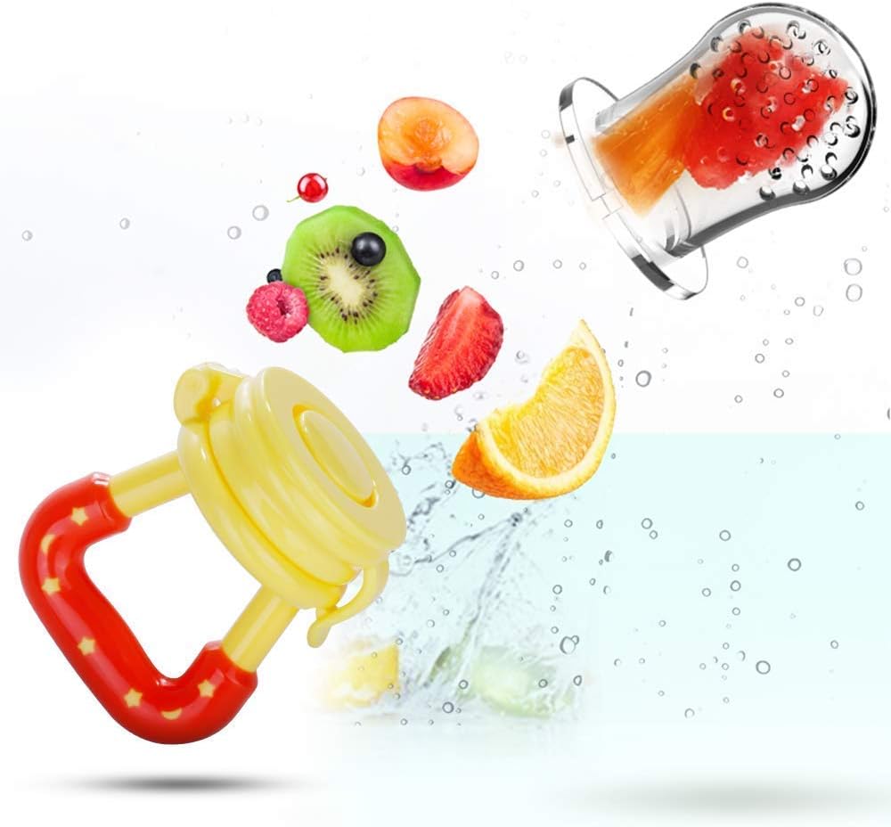 Chupón Silicon mordedor de frutas Alimentador para bebe