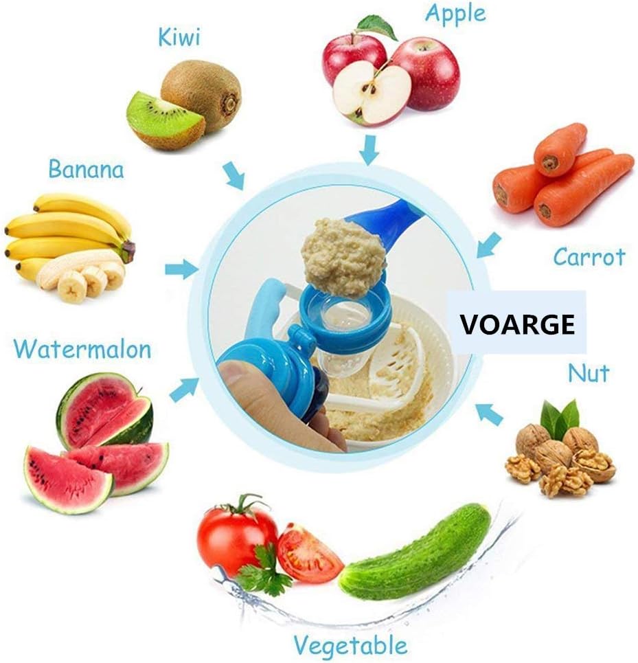 Chupón Silicon mordedor de frutas Alimentador para bebe