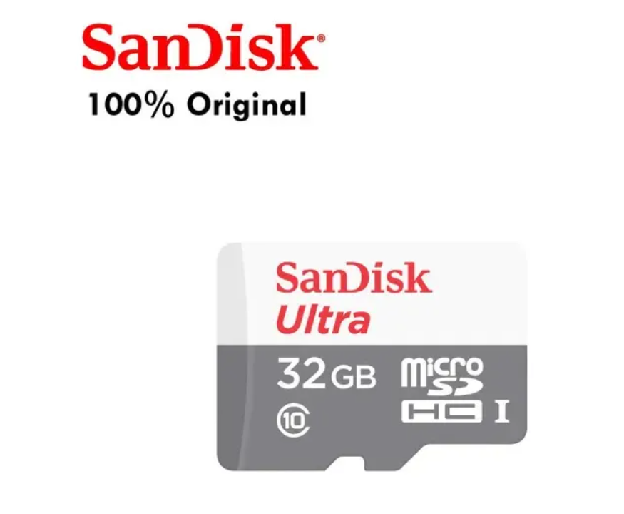 Memoria Micro Sd SanDisk 32gb 100mb/s Clase 10 Original