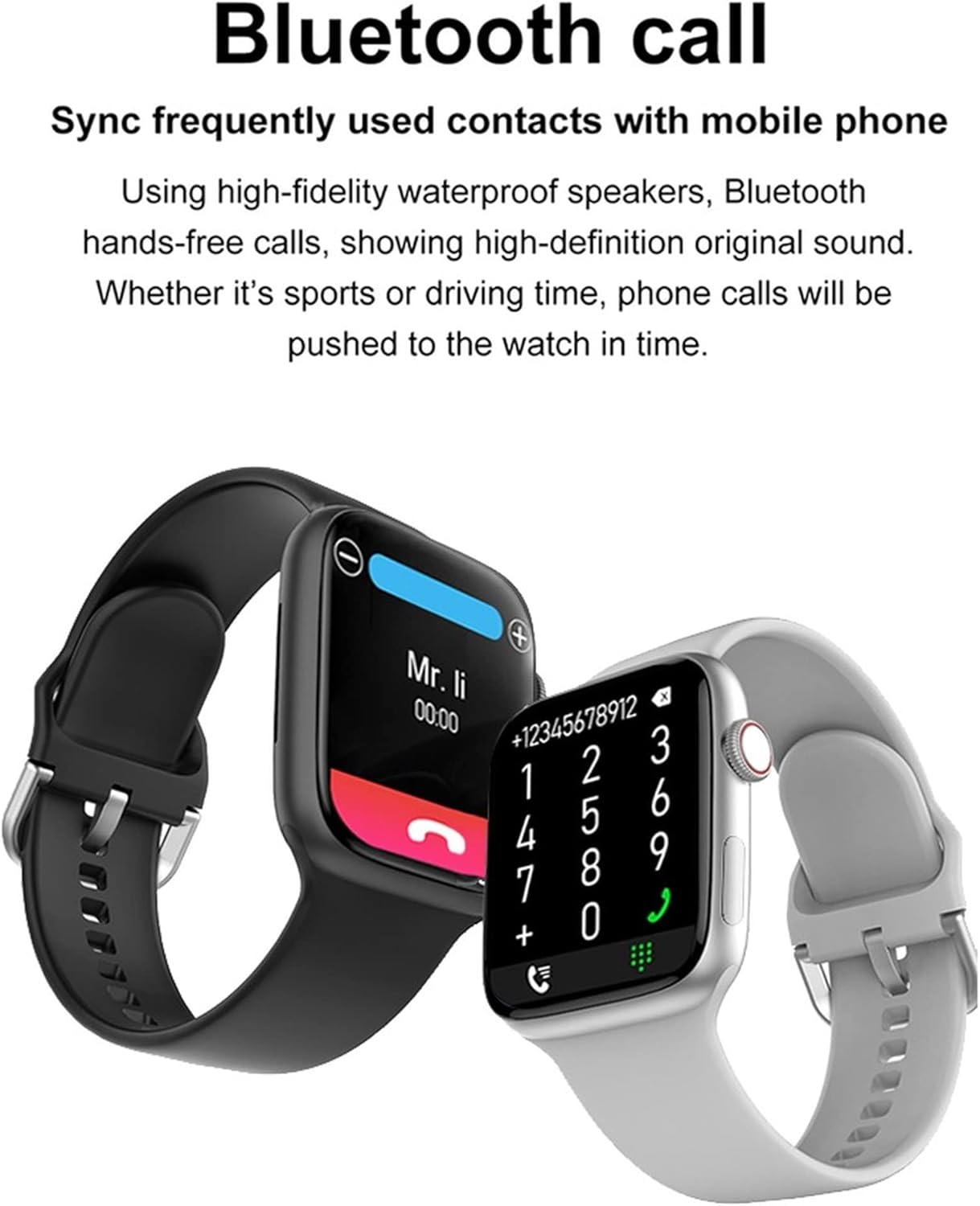 Reloj Inteligente Smartwatch Pantalla Amoled Resistente agua