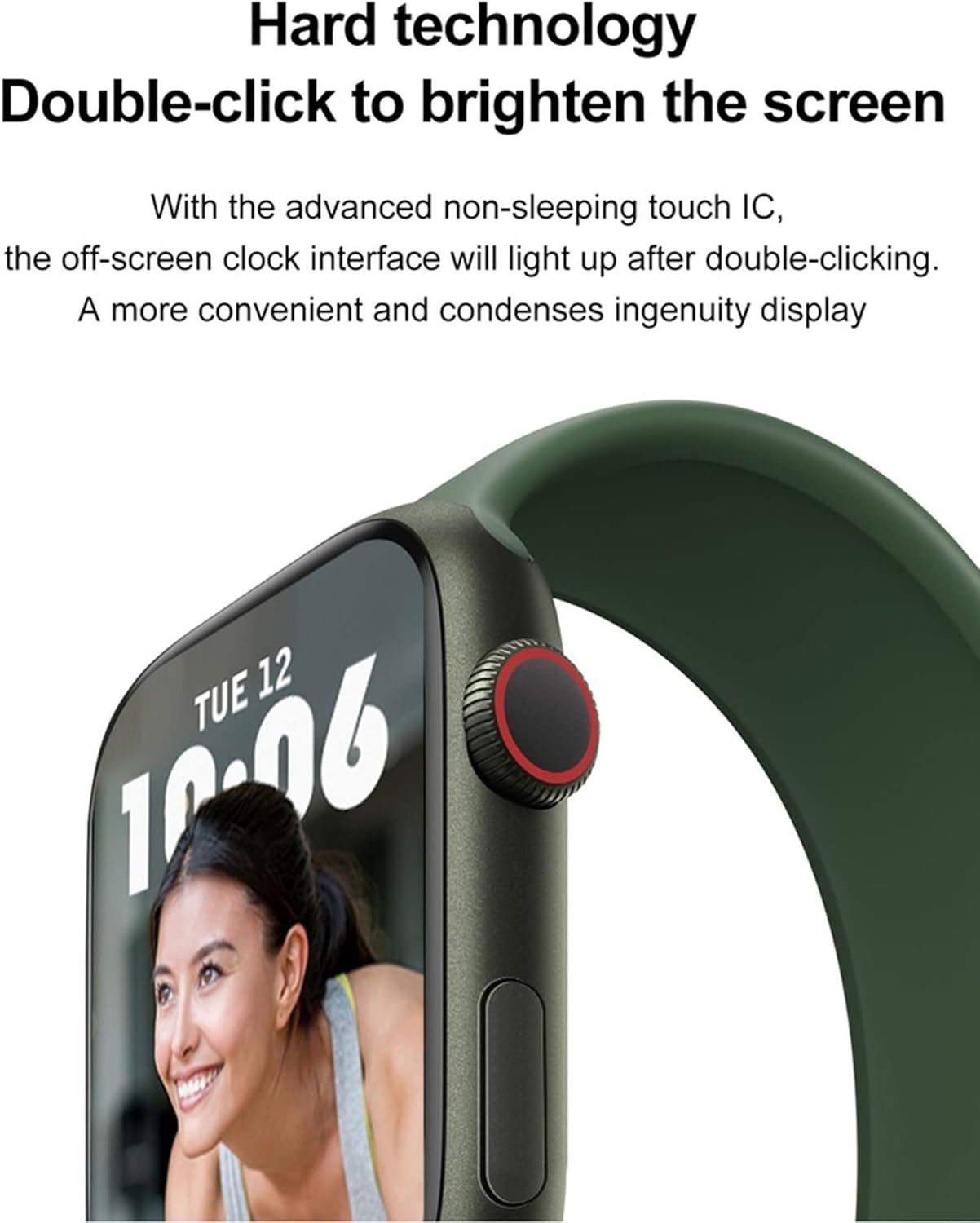 Reloj Inteligente Smartwatch Pantalla Amoled Resistente agua