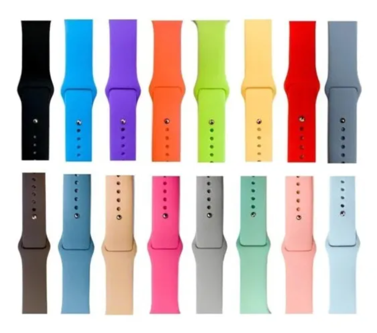 Correa De Silicón Para Apple Watch Smartwatch Reloj Inteligente de 42mm a 49mm