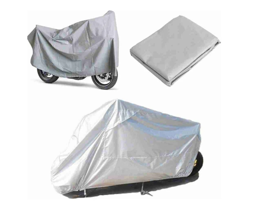 Forro protector Moto y Bicicleta Impermeable cobertor Gris