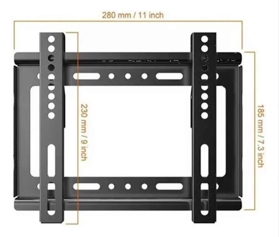 Base para Tv Fija De 14 A 42 Pulgadas 