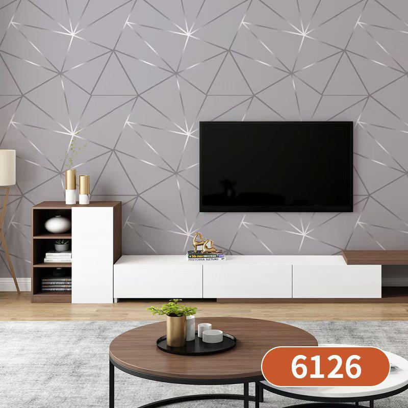 Papel Tapiz Vinil Autoadhesivo con textura 5Mts x 45Cms GRIS