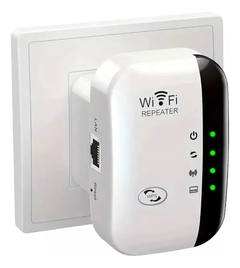 Repetidor Wifi Amplificador De Señal 300 Mbps WPS