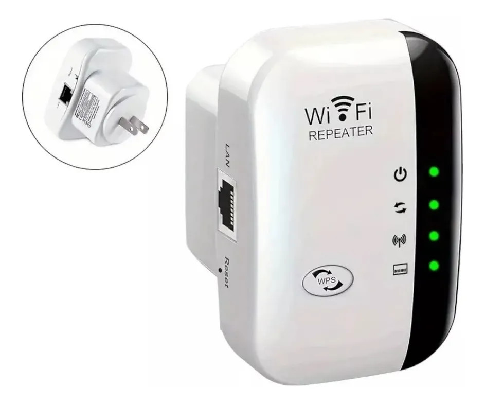 Repetidor Wifi Amplificador De Señal 300 Mbps WPS