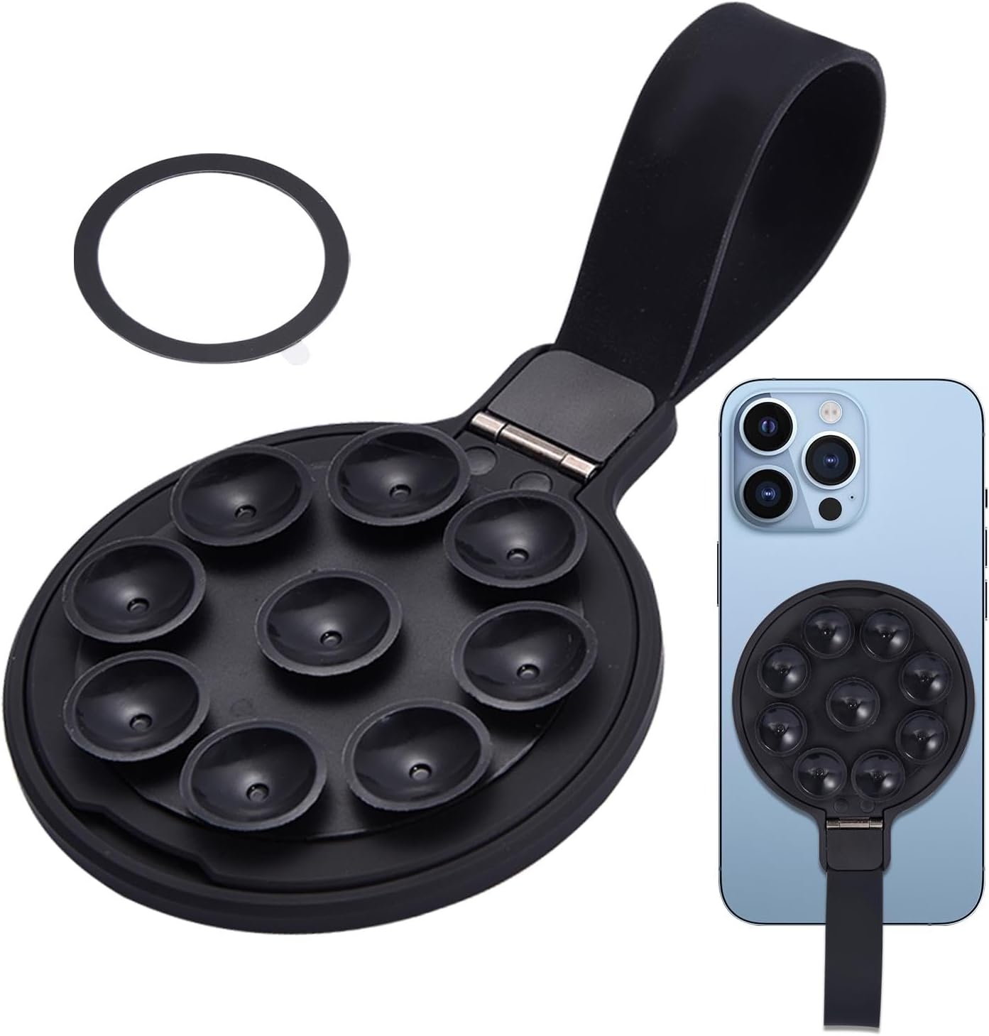 Soporte De Teléfono Magnético con Succión De Silicona Portable