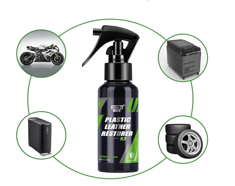 Spray Restaurador De Cuero Y Plastico