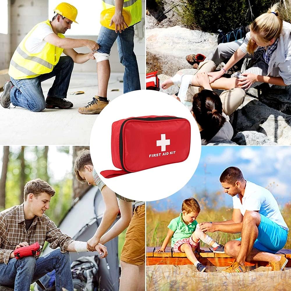Kit de supervivencia primeros auxilios 100 Piezas y Bolso