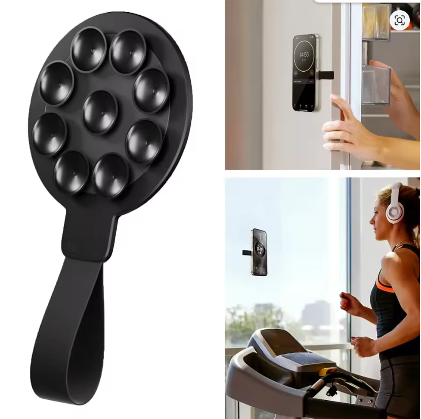 Soporte De Teléfono Magnético con Succión De Silicona Portable