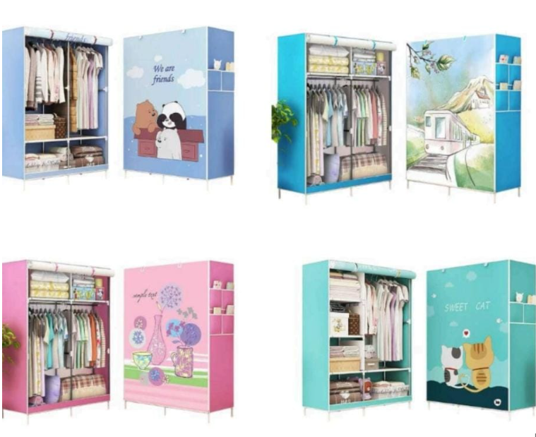 Closet Ropero Armable Grande Organizador Portátil con diseño
