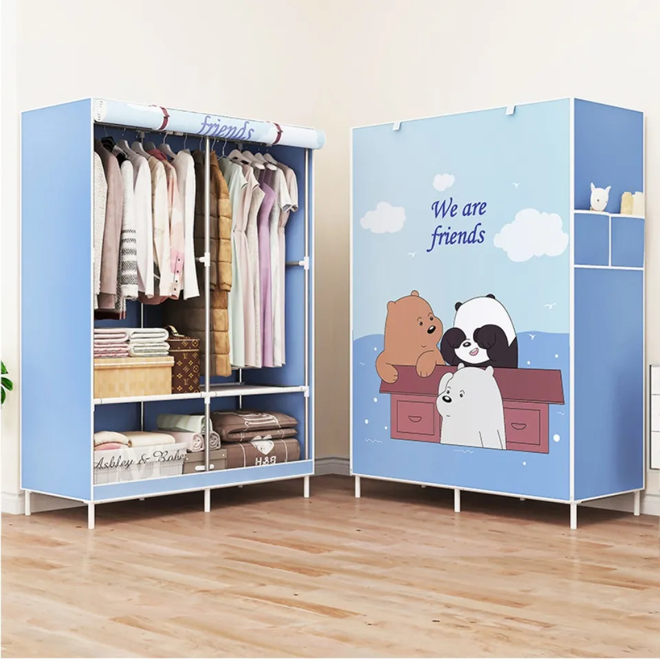 Closet Ropero Armable Grande Organizador Portátil con diseño