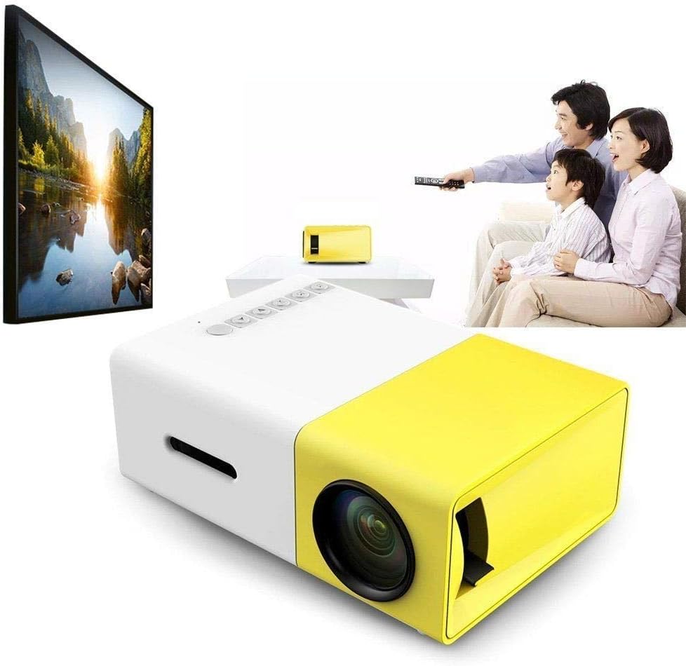 Mini Proyector Video Beam Imagen Inteligente Video Hd Portatil 