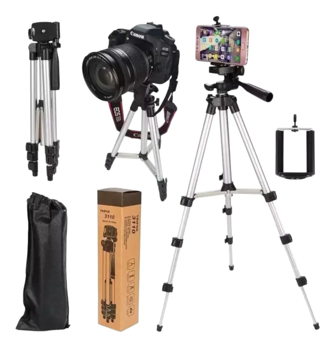 Tripode Soporte Celular Telefono Camara con Bluetooth y extendible DK3888