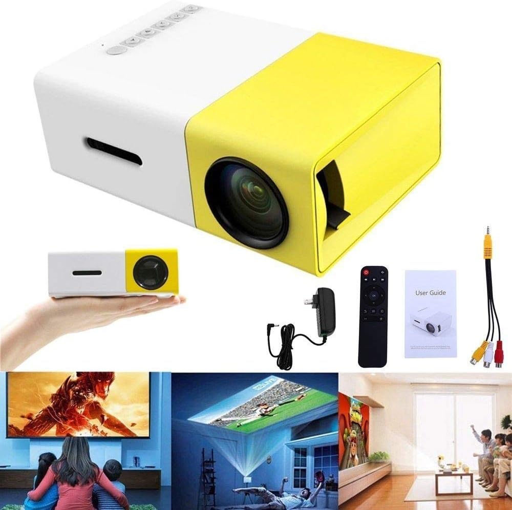 Mini Proyector Video Beam Imagen Inteligente Video Hd Portatil 