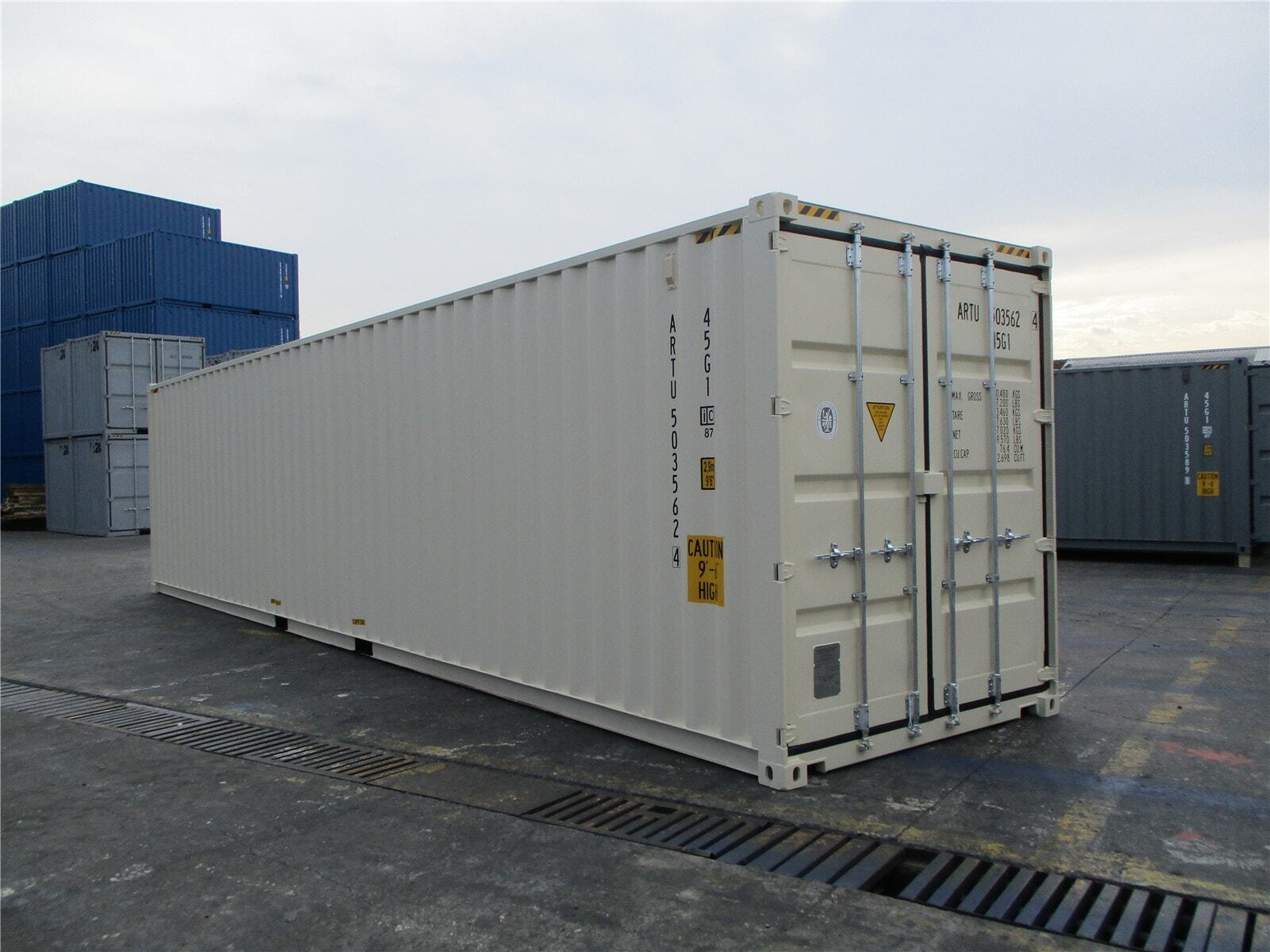 New 40ft High Cube Container