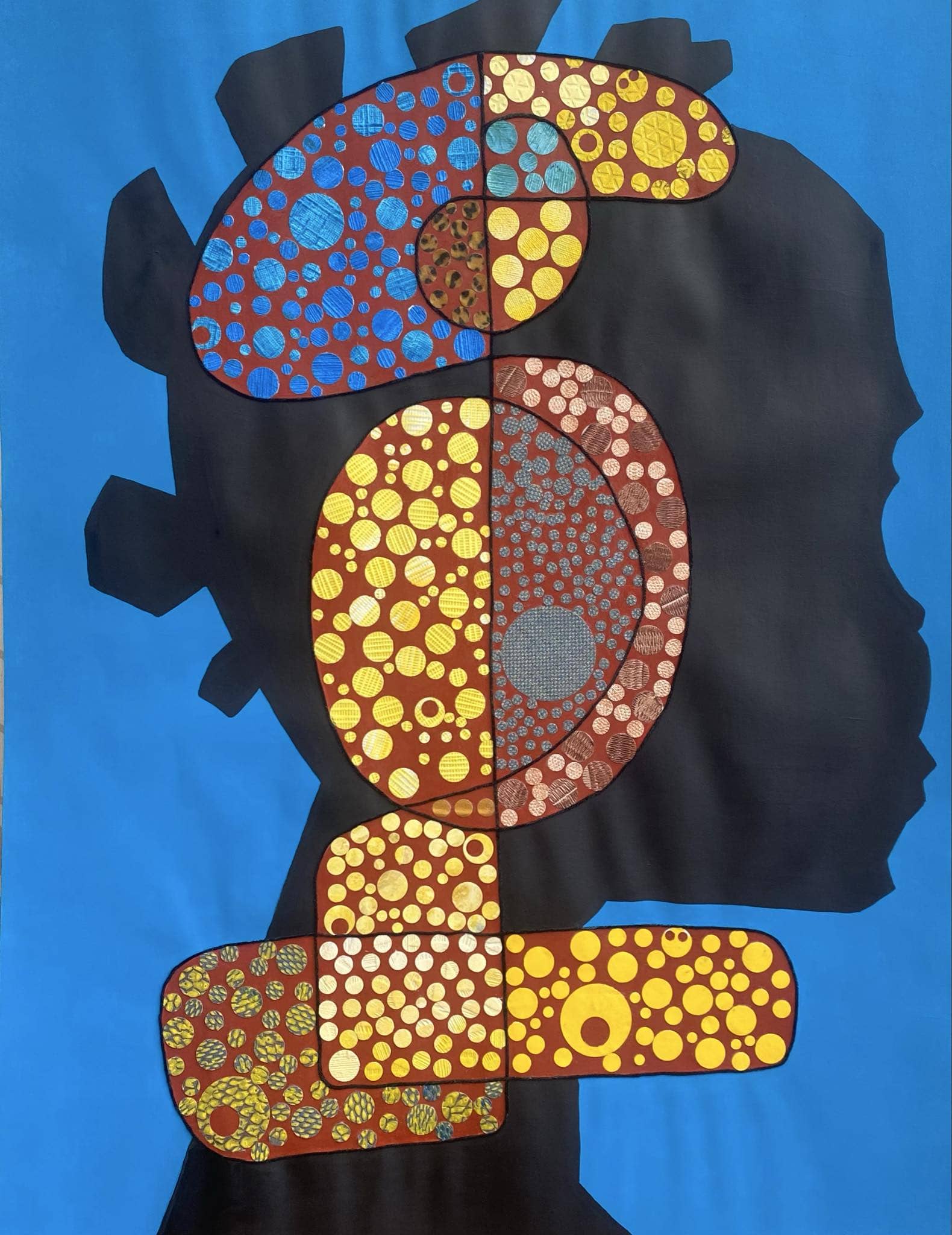 Poupée Akua’ba moderne