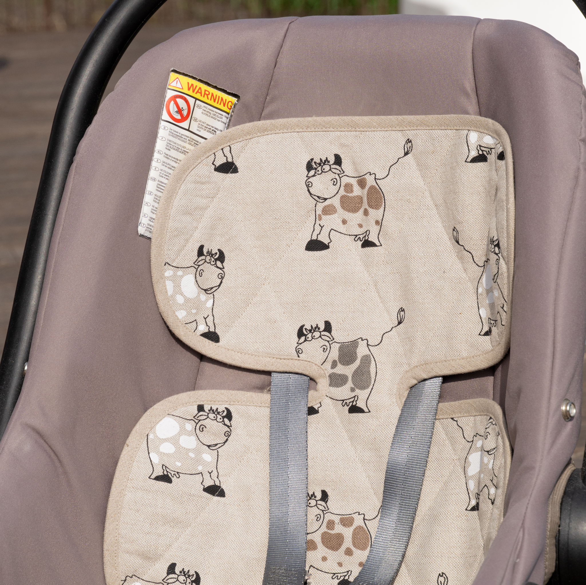 „KARVYTĖ“ įdėklas į autokėdutę 0-13kg