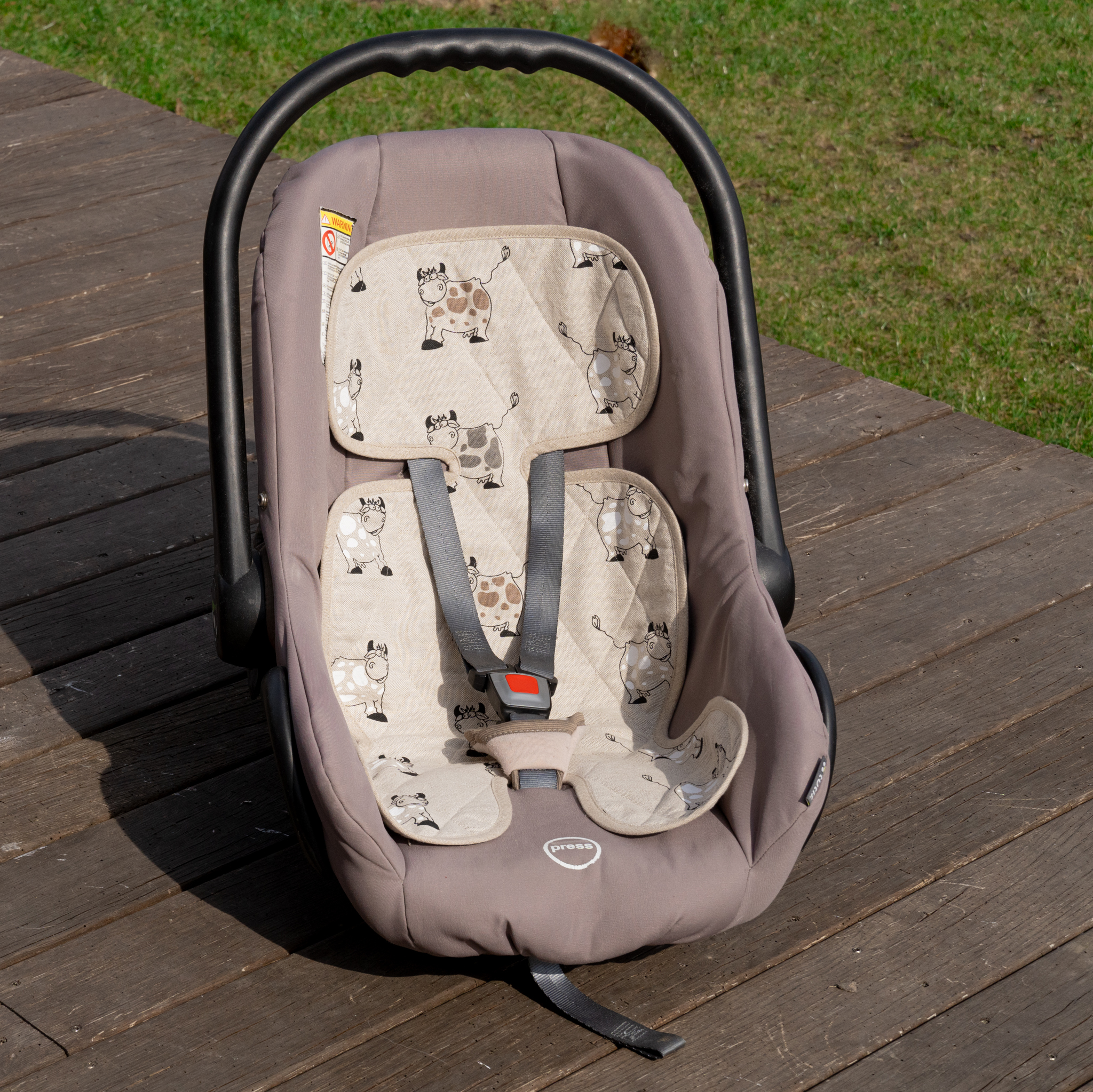 „KARVYTĖ“ įdėklas į autokėdutę 0-13kg