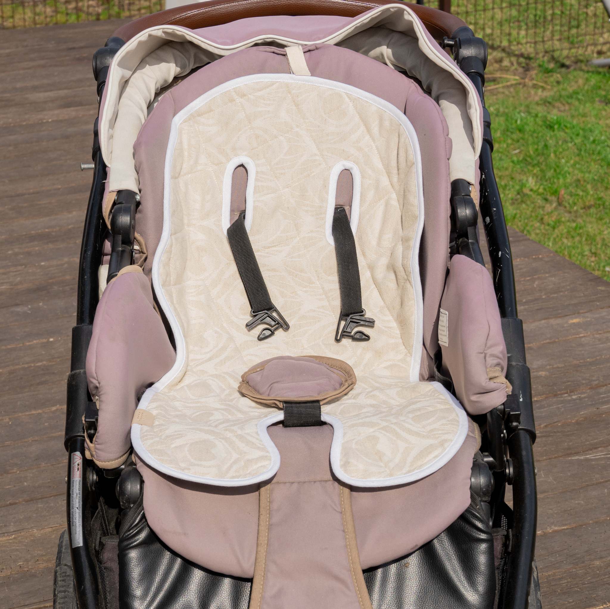 ŠIRDUTĖ įdėklas į sportinį vežimėlį